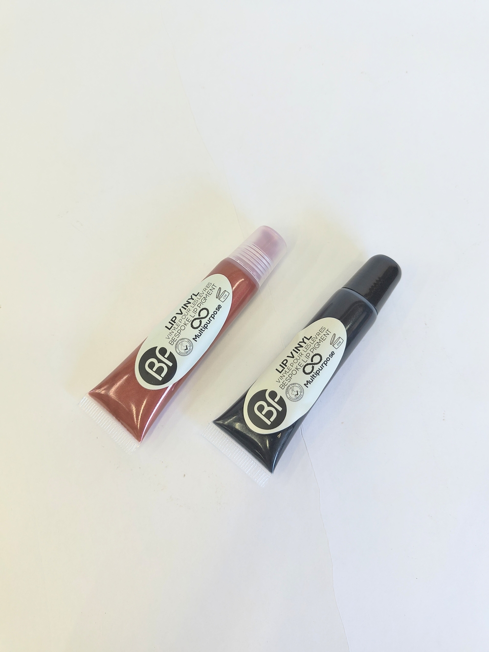 BESPOKE PRO DESIGNS | Delicate Metal Red & Obsidian Lip Vinyl Lip Gloss Set2 New